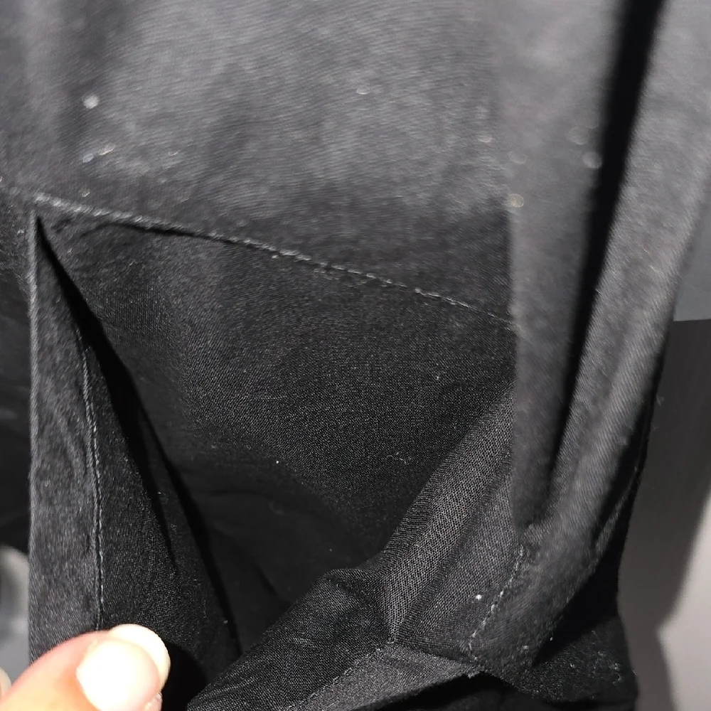 Wearables Black Ruffled Jacket Size XL - Picture 9 of 13